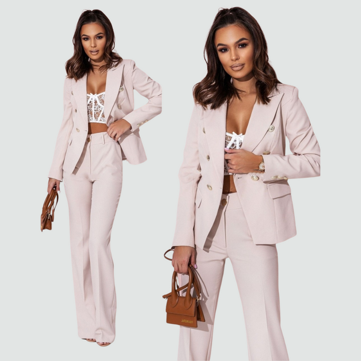 The Kam Long Sleeve Suit Ensemble