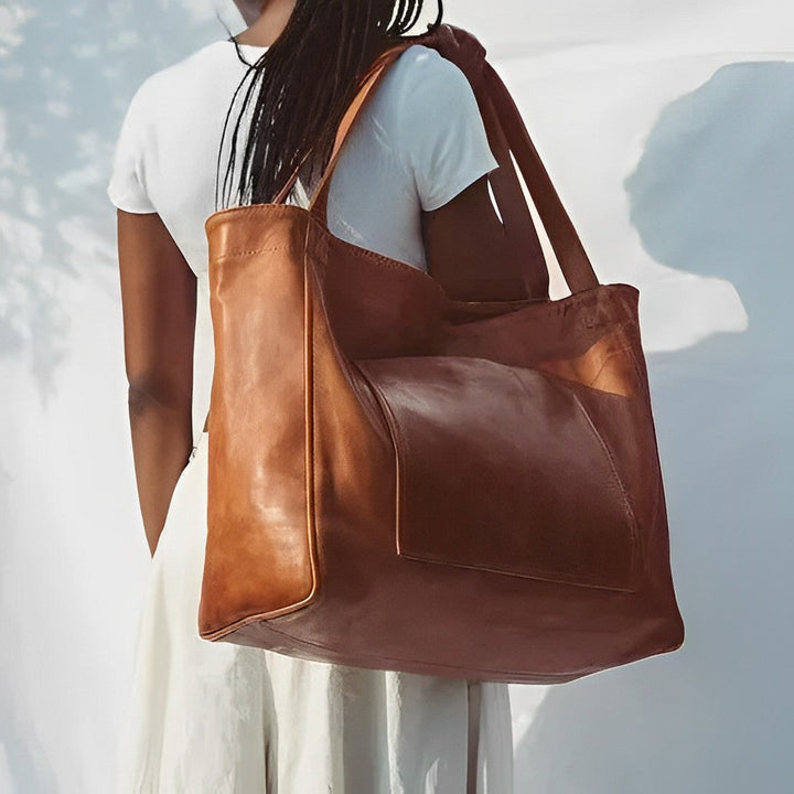 The Janna Vintage Handbag made of ECO Leather
