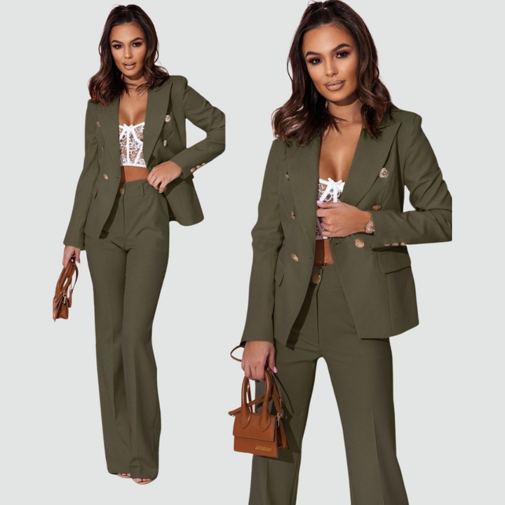 The Kam Long Sleeve Suit Ensemble