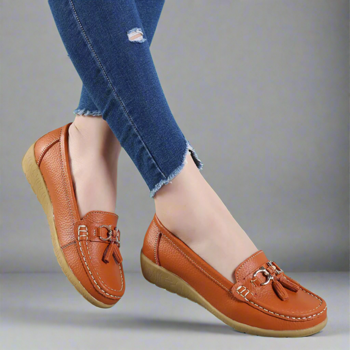 Answina | Orthopedic Half Shoes Made of Premium Leather