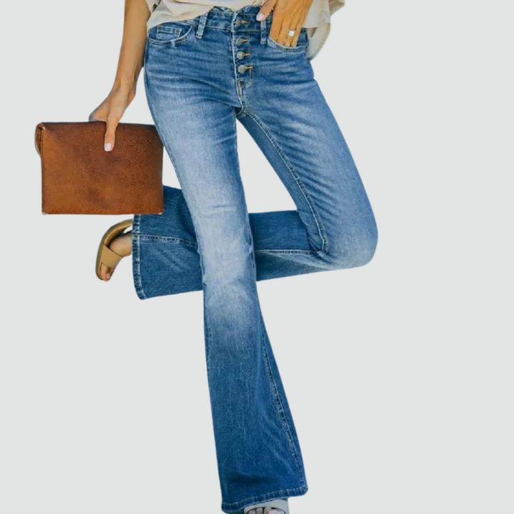 The Haisley Flared Denim