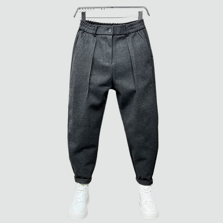 The Zaccaria Elegant Heathered Pants