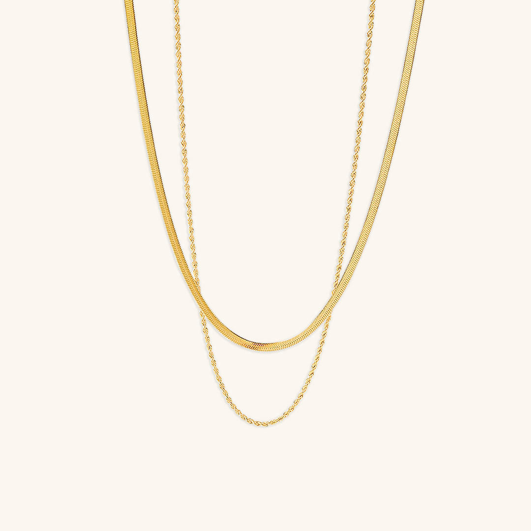 Hailey™ | Layered Gold Chain Necklace