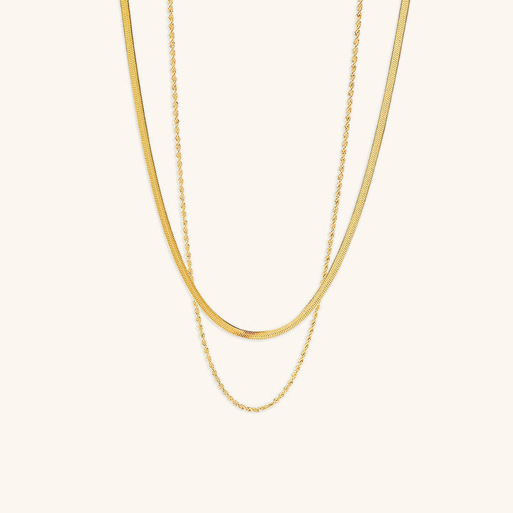 Hailey™ | Layered Gold Chain Necklace
