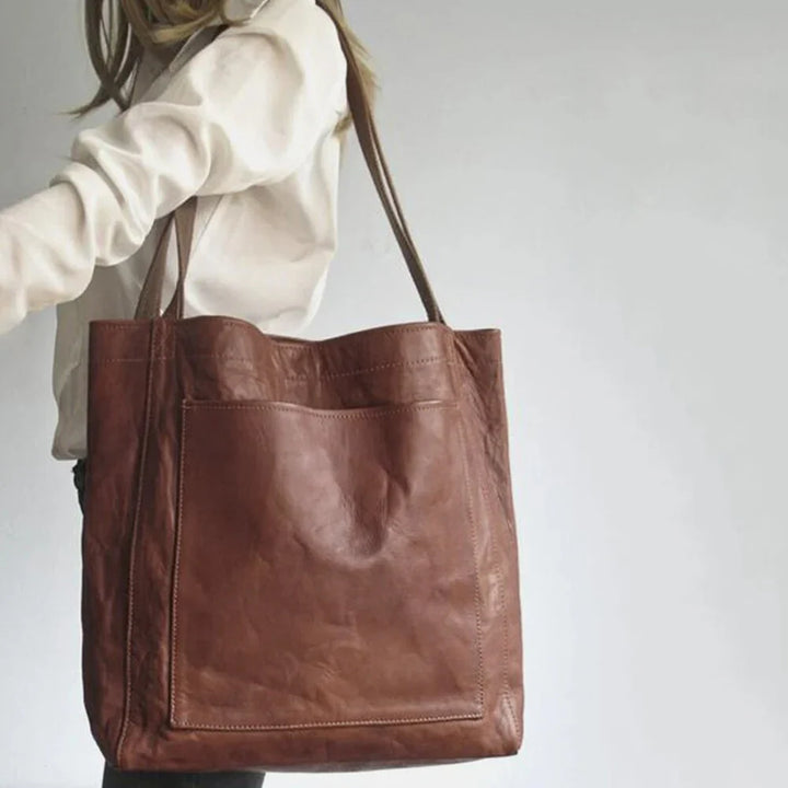 The Zara Vintage Leather Bag with Soft Leather