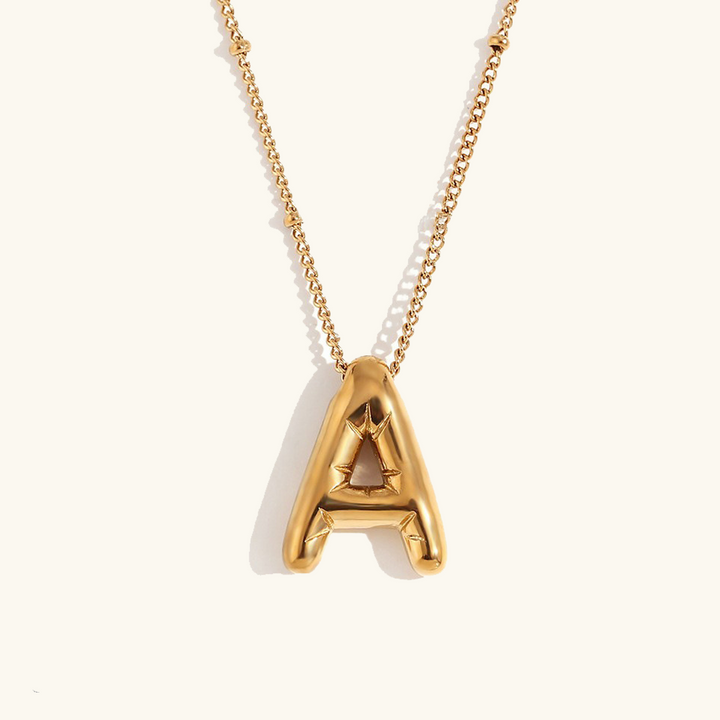 Clarisa™ | Necklace with Gold Initial