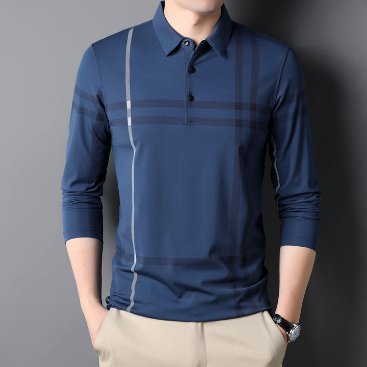 Edward - Classic Striped Polo Tee