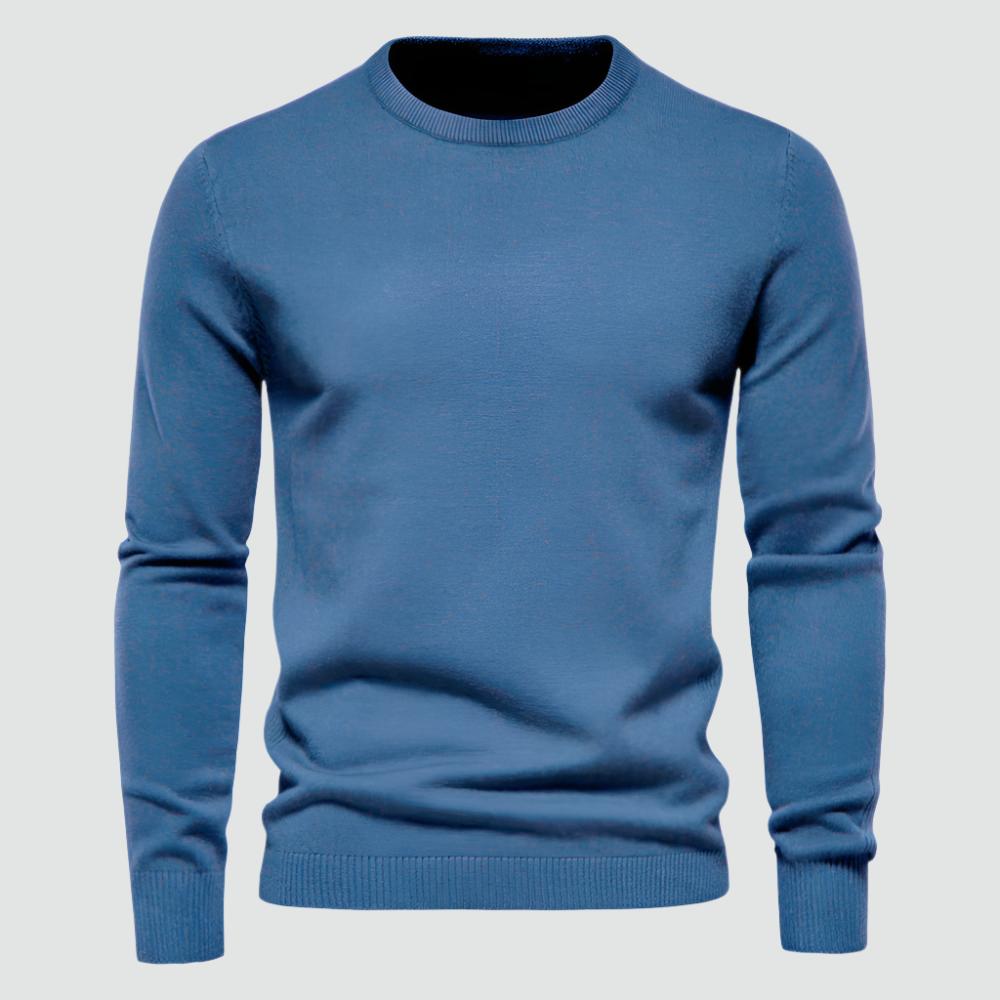 Fin - Slim-Fit Winter Knit Sweater