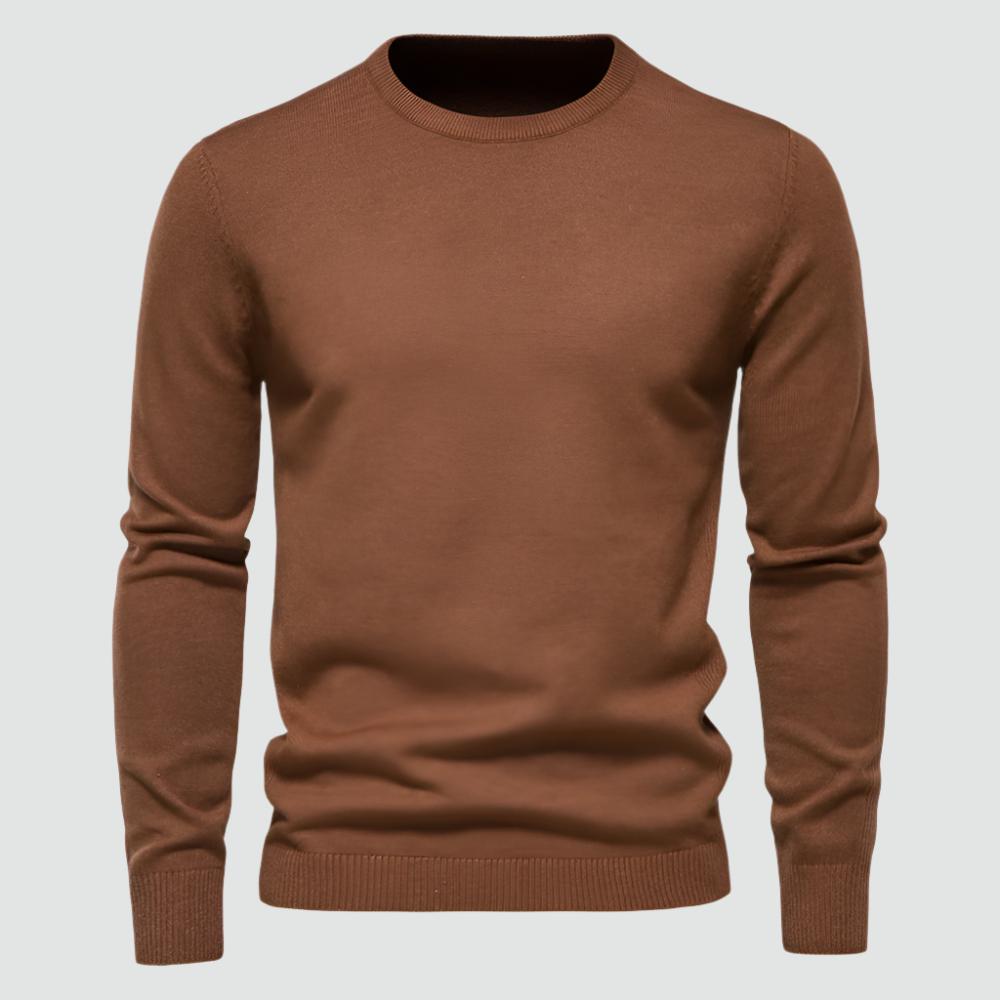 Fin - Slim-Fit Winter Knit Sweater