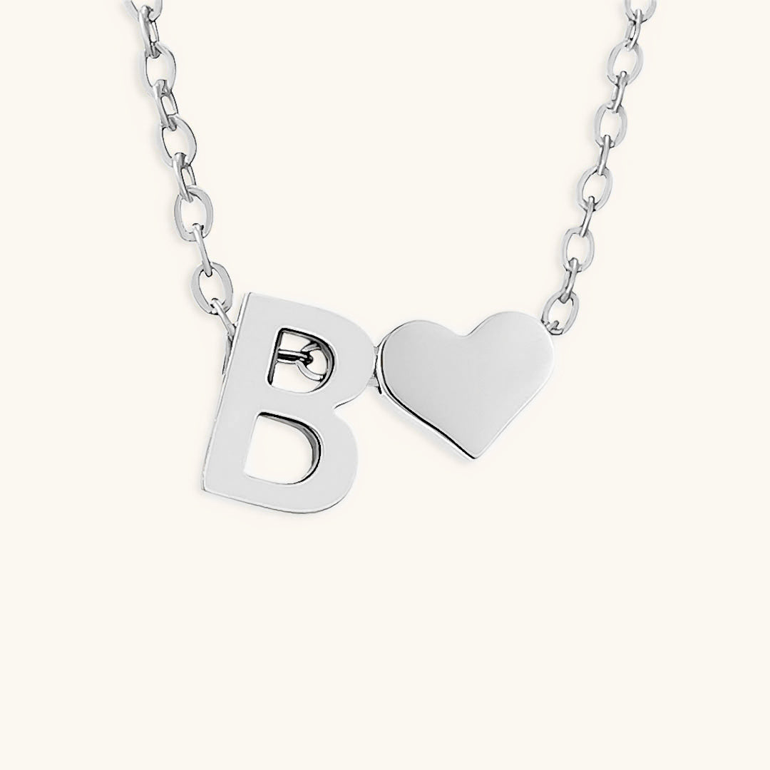 Ria™ | Heart and Initial Necklace