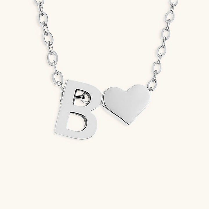 Ria™ | Heart and Initial Necklace