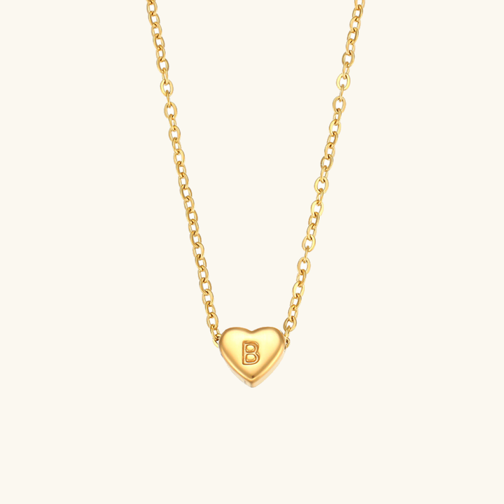 Hart™ | Heart Pendant Necklace with Initial