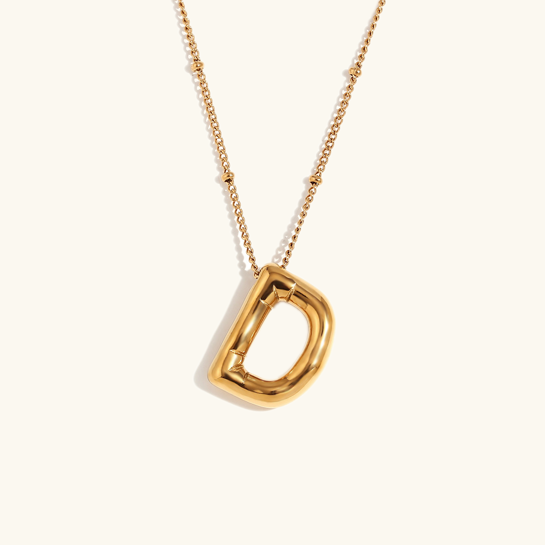 Clarisa™ | Necklace with Gold Initial