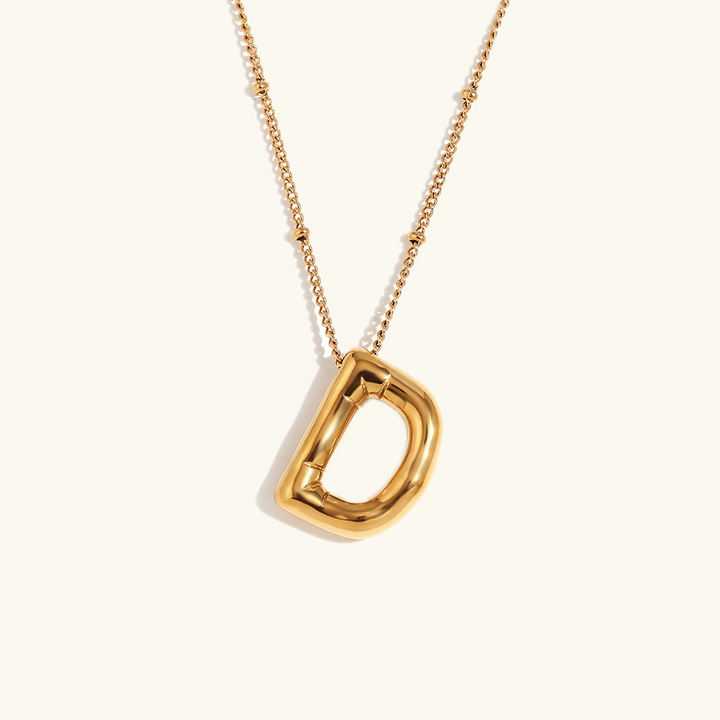 Clarisa™ | Necklace with Gold Initial