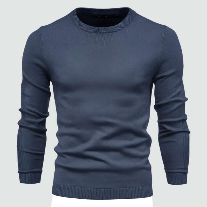 Fin - Slim-Fit Winter Knit Sweater