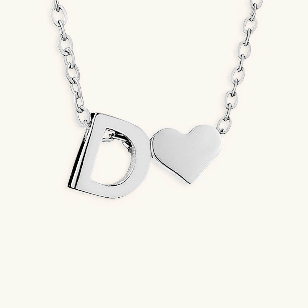 Ria™ | Heart and Initial Necklace