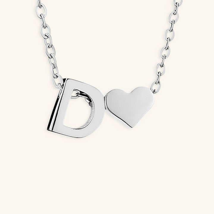 Ria™ | Heart and Initial Necklace