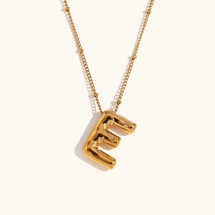 Clarisa™ | Necklace with Gold Initial