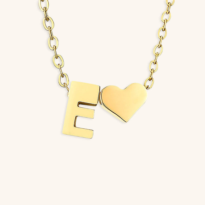 Ria™ | Heart and Initial Necklace