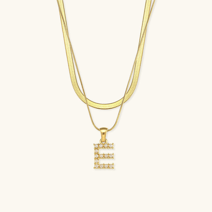 Fiona™ | Two-in-one necklace with initial