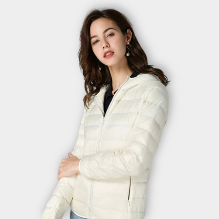 Rain Breeze | Waterproof White Jacket