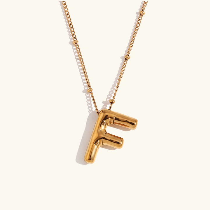 Clarisa™ | Necklace with Gold Initial