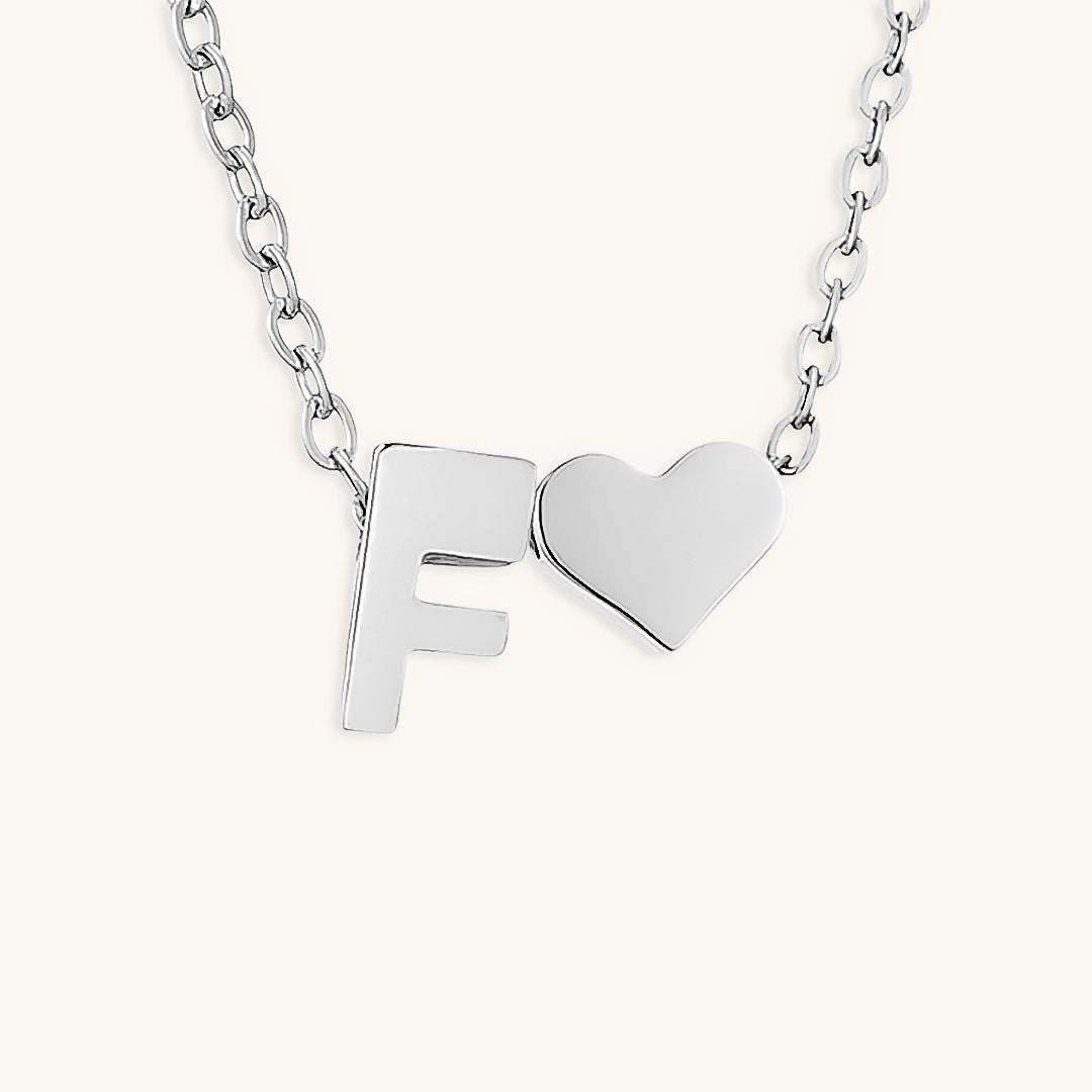 Ria™ | Heart and Initial Necklace