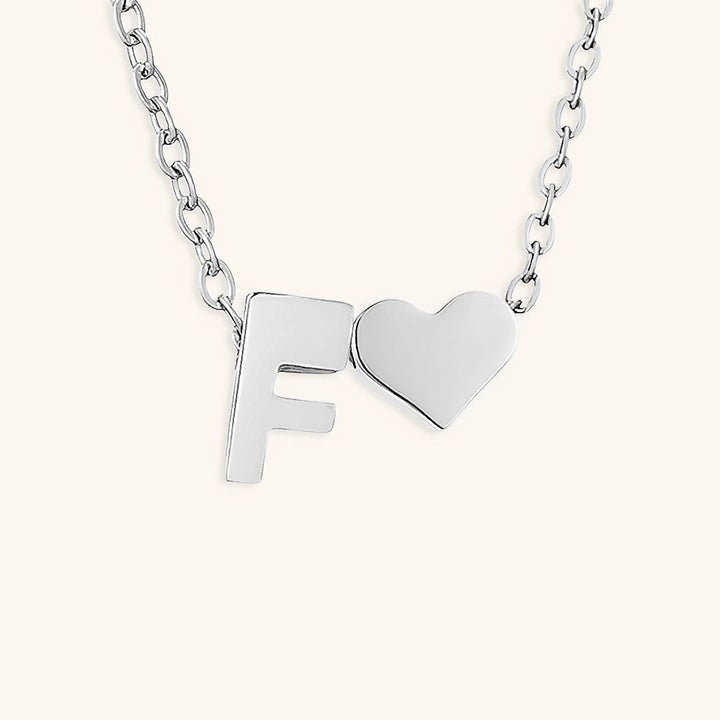 Ria™ | Heart and Initial Necklace