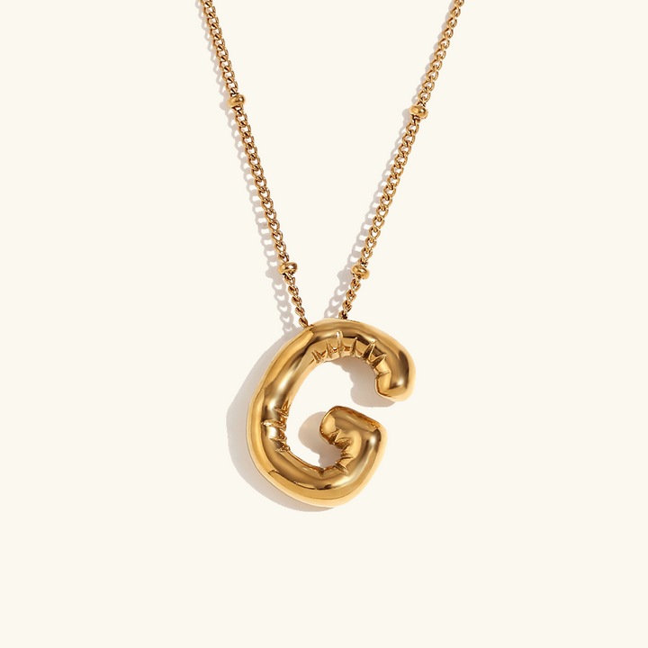 Clarisa™ | Necklace with Gold Initial
