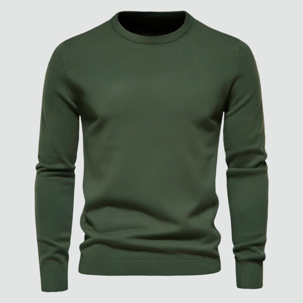 Fin - Slim-Fit Winter Knit Sweater