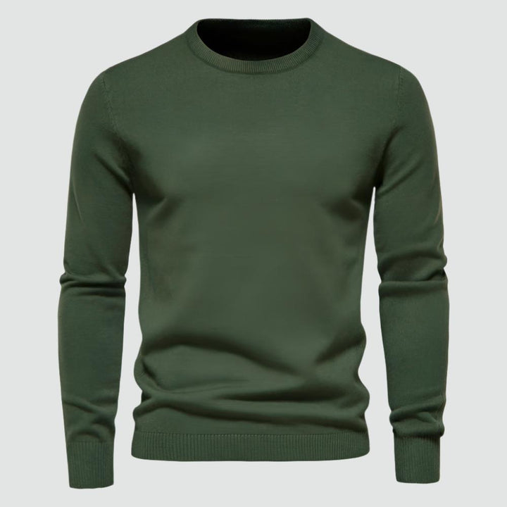 Fin - Slim-Fit Winter Knit Sweater
