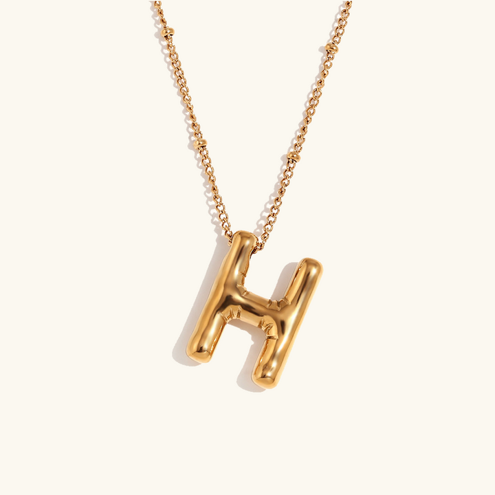 Clarisa™ | Necklace with Gold Initial