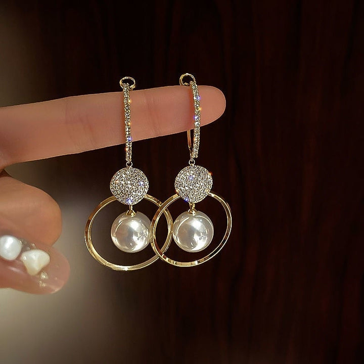 Zerra™ | Luxury earrings with cultured pearls and zirconia