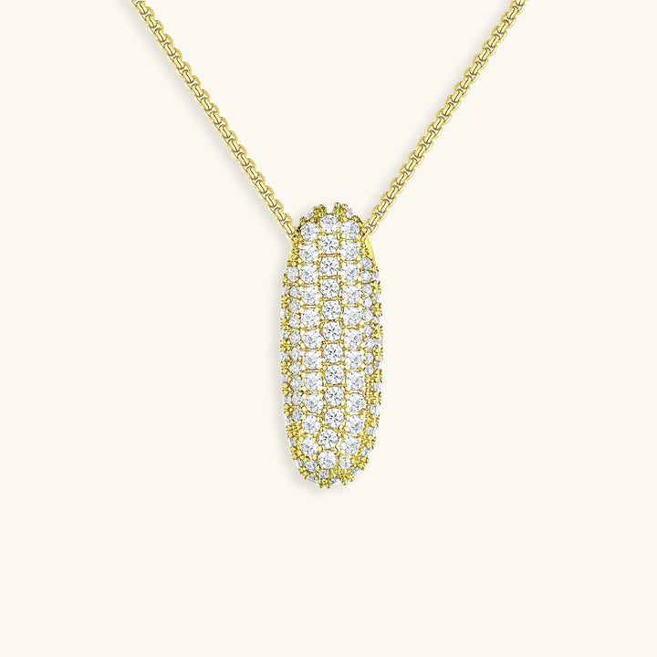 Bubble™ | Necklace with Diamonds and Initials