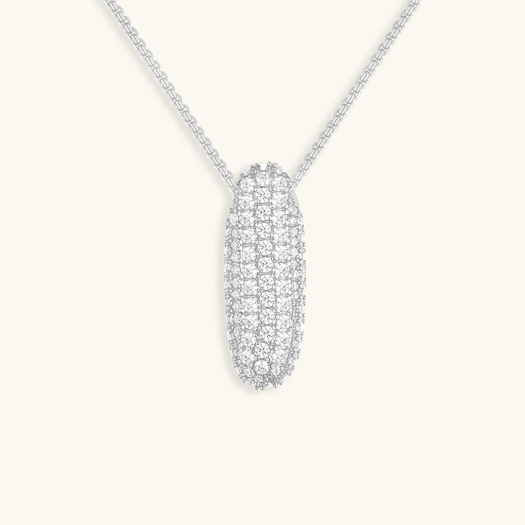 Bubble™ | Necklace with Diamonds and Initials