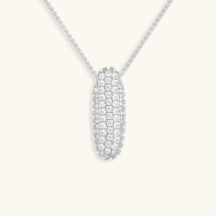 Bubble™ | Necklace with Diamonds and Initials