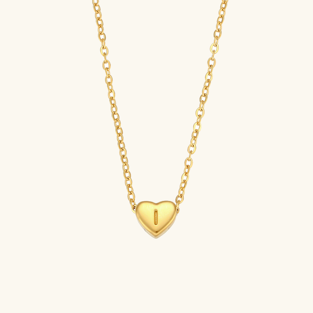 Hart™ | Heart Pendant Necklace with Initial