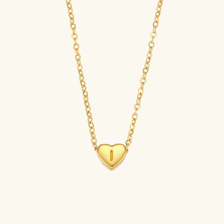 Hart™ | Heart Pendant Necklace with Initial