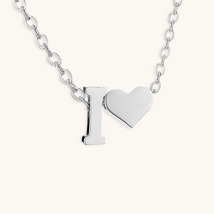 Ria™ | Heart and Initial Necklace