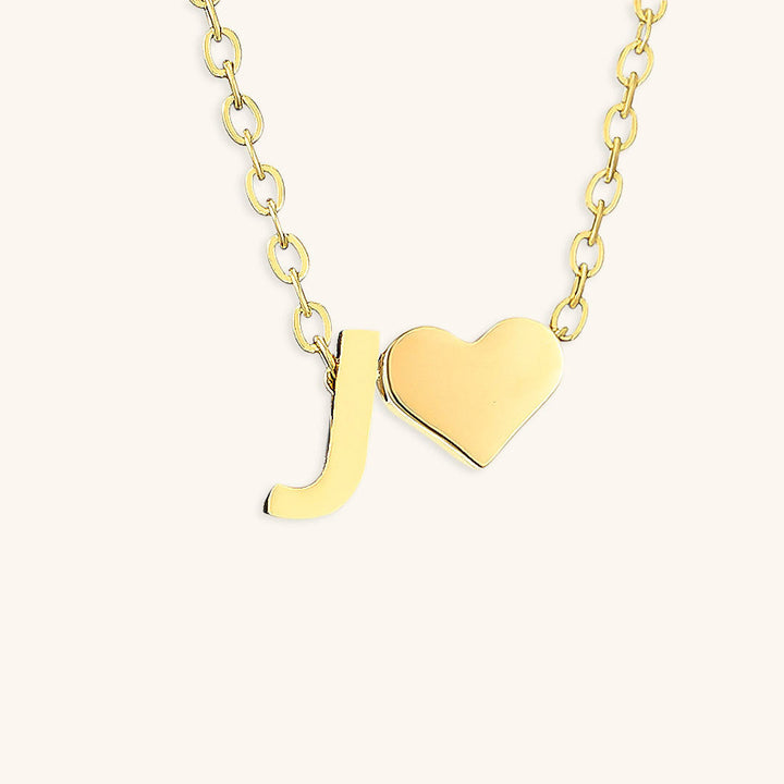 Ria™ | Heart and Initial Necklace