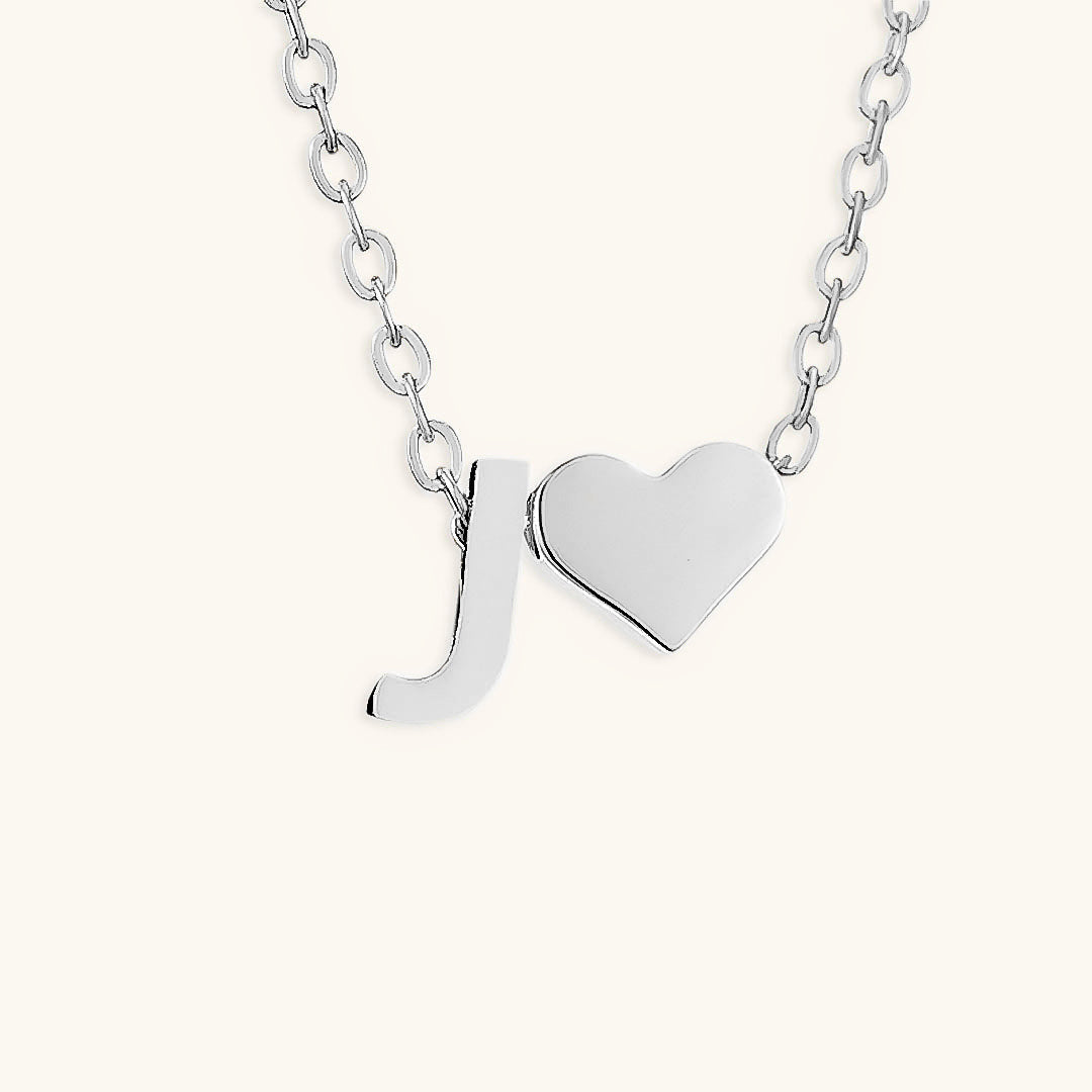 Ria™ | Heart and Initial Necklace