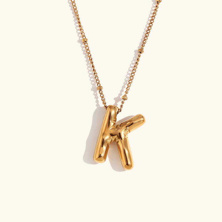 Clarisa™ | Necklace with Gold Initial