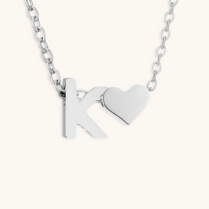 Ria™ | Heart and Initial Necklace