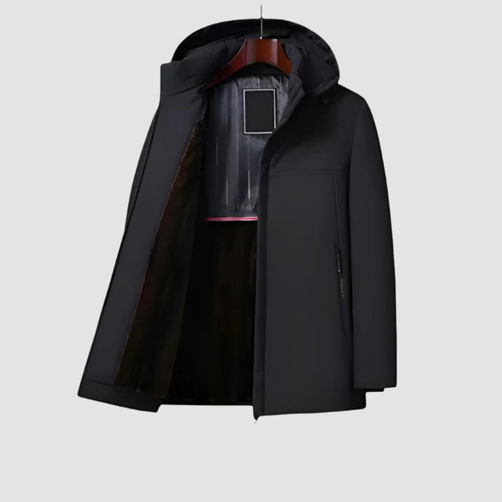 Maxx- Stylish Thick Hooded Parka Coat