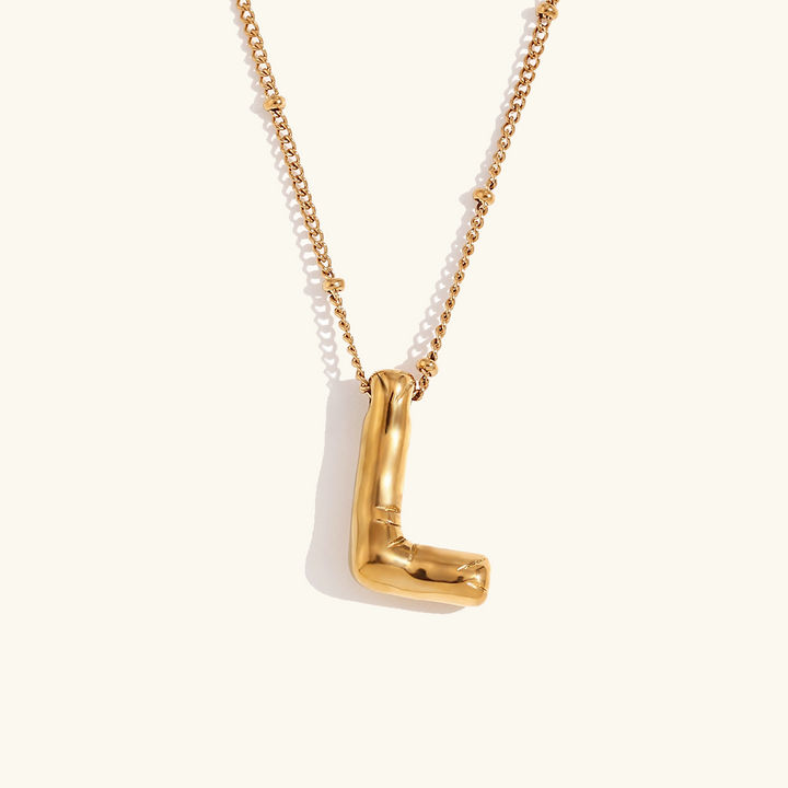 Clarisa™ | Necklace with Gold Initial