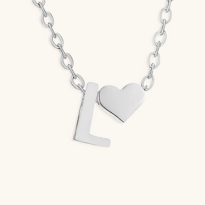 Ria™ | Heart and Initial Necklace