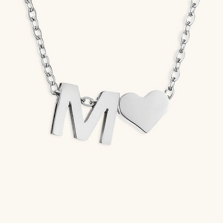 Ria™ | Heart and Initial Necklace
