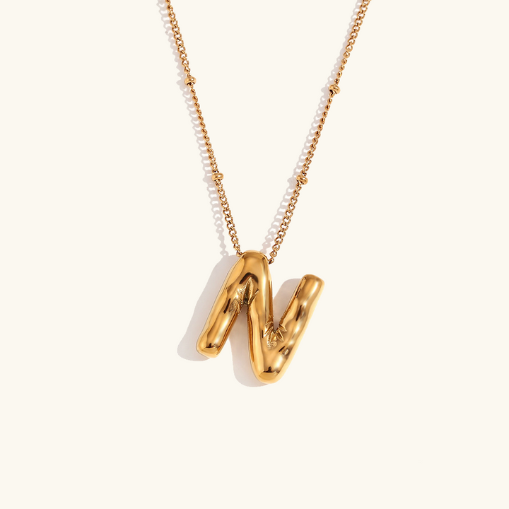 Clarisa™ | Necklace with Gold Initial