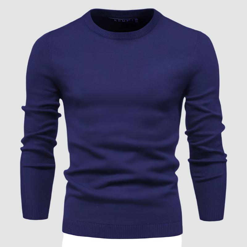 Fin - Slim-Fit Winter Knit Sweater