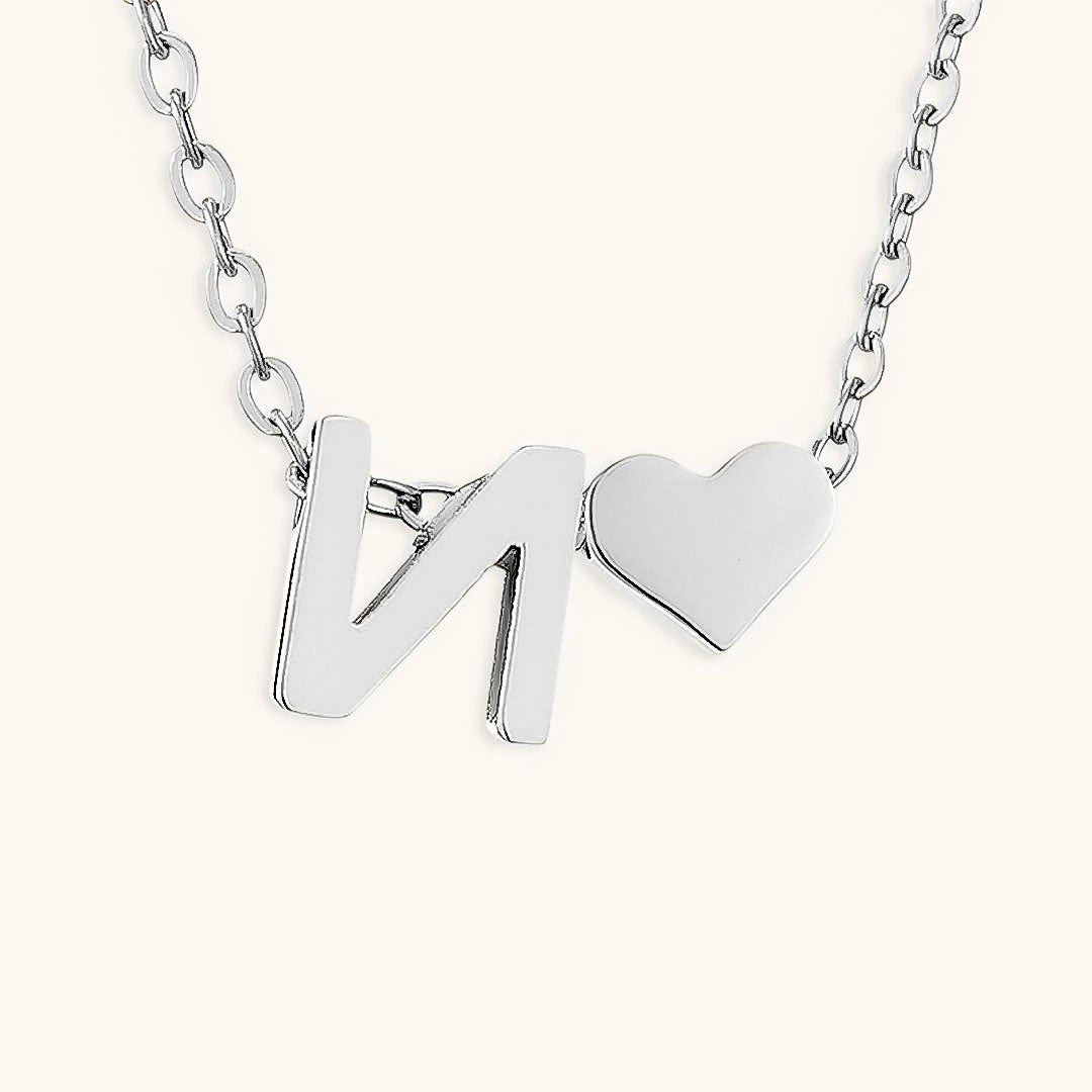 Ria™ | Heart and Initial Necklace